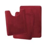 Soft 3-Piece Bathroom Mat Set for Modern Homes - Image 2