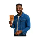 Men's Classic Genuine Slim Leather Wallet - Image 3