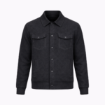 Men’s Black Button-Up Jacket