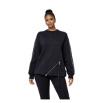 Zip Detail Sweatshirt for Women - Image 2