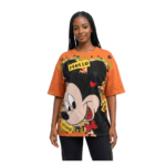 Women’s Oversized Rhinestone Graphic T-Shirt - Image 4