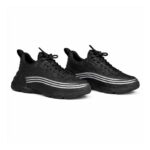 Unisex Leather Platform Sneakers - Image 2