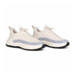 Unisex Leather Platform Sneakers - Image 6