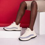 Unisex Leather Platform Sneakers - Image 5