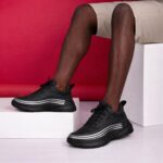 Unisex Leather Platform Sneakers - Image 8