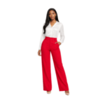 High Waist Wide Leg Pants for Women - Image 2