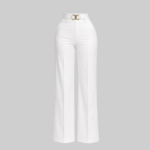High Waist Wide Leg Pants for Women - Image 5
